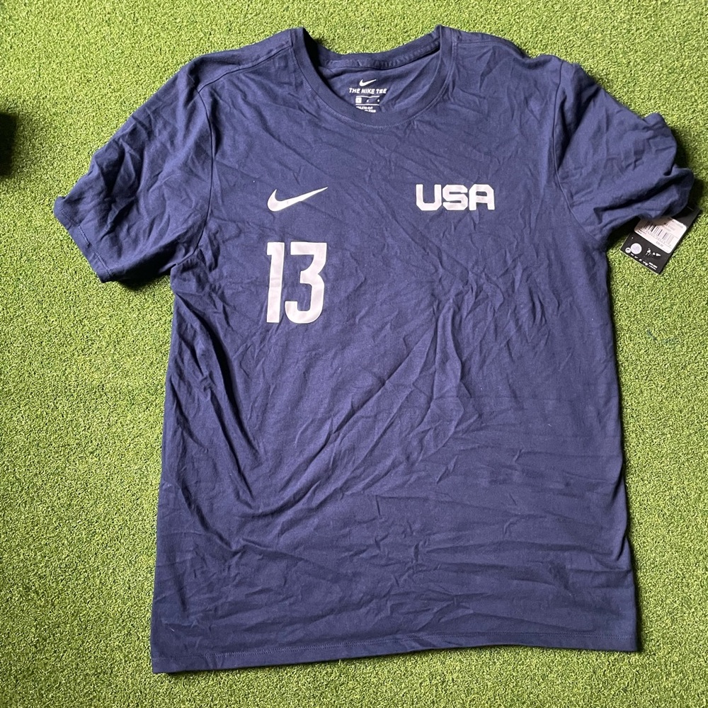 USA USWNT Soccer Shirt Nike Alex Morgan large